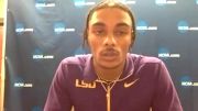 LSU's Noah Williams After His Upset 400m Win