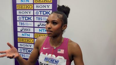 Masai Russell Takes Fourth In 60m Hurdles At World Indoors
