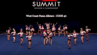 West Coast Fame Allstars - CODE 42 [2021 L4.2 Senior Coed - Medium Wild Card] 2021 The D2 Summit