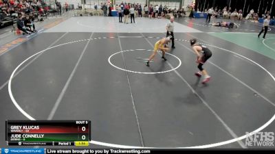 Grey Klucas&nbsp;over&nbsp;Jude Connelly