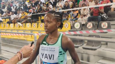 Winfred Yavi Excited With Steeplechase Win