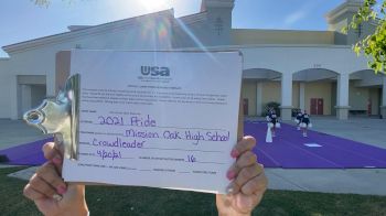Mission Oak High School [Crowdleader Finals] 2021 USA Spirit & Dance Virtual National Championships
