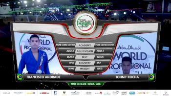 Jonas Andrade vs Johnif Rocha 2020 Abu Dhabi World Pro