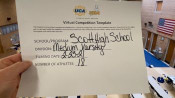 Scott High School [Medium Varsity] 2021 UCA February Virtual Challenge