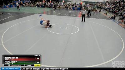 Josiah Kumm over Kade Abbey