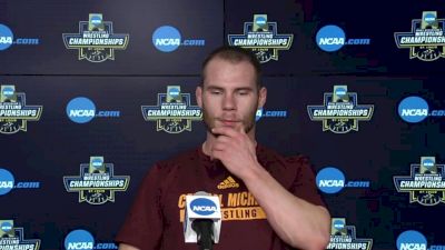 Central Michigan's Dresden Simon ready to keep winning at the 2021 NCAA tournament