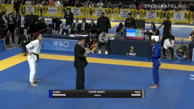 Gabi Pessanha vs Yara Soares Super-Heavyweight Final (Flozone) 2022 Pan Jiu Jitsu IBJJF Championship