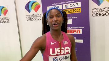 Twanisha Terry Felt The Support From The Home Crowd In Opening Round