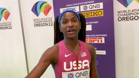 Twanisha Terry Felt The Support From The Home Crowd In Opening Round