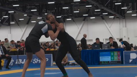 Matside: Cassia Moura Takes On Nia Blackman For A No-Gi World Title