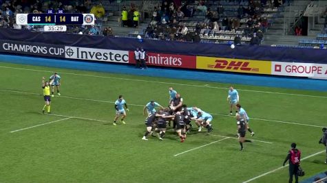 Tom Dunn Try - Castres vs Bath - 2025-26 Champions Cup Round 3