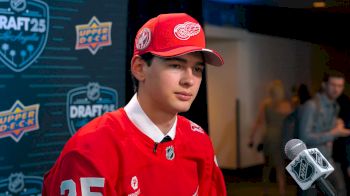 Carter Bear Shares Excitement About Being Picked By The Detroit Red Wings At The 2025 NHL Draft