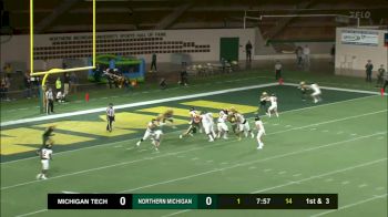 Highlights: Michigan Tech Vs. Northern Michigan | 2023 GLIAC Football