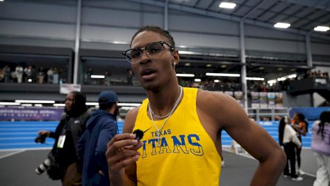 Tate Taylor After Setting HS National Record in 300m