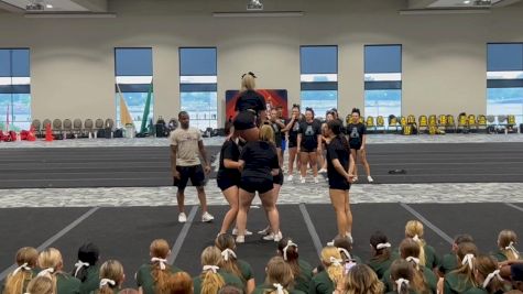 Alma College [All-Girl Group Stunt] 2025 NCA College Camps: Partner & Group Stunt