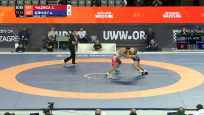 86 kg Gold - Zahid Valencia, USA vs Arsenii Dzhioev, AZE