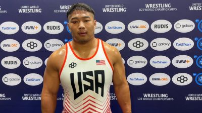 Coby Merrill After Winning U23 Bronze