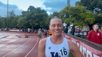Samantha Friborg Of Washington Earns 1,500m PR In Section Three Win At Stanford