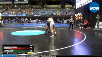 285 lbs Prelim Round 1 - Gavin Shamblin, Glenville State vs Isaiah Vance, Pitt-Johnstown
