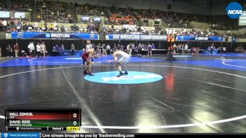 165 lbs Prelim Round 1 - David Reid, Roanoke College vs Will Esmoil, Coe