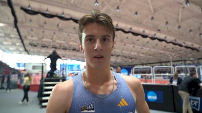 Colin Sahlman Happy With Qualifying For Mile Finals At NCAA Indoors