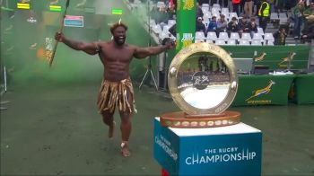 South Africa Springboks Take The Field Before Australia Match