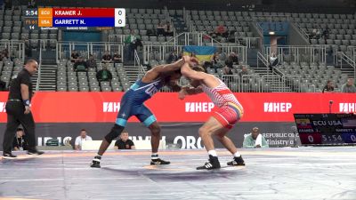 61 kg Qualif - Nahshon Garrett, USA vs Joshua Kramer, ECU