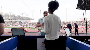 Payton Otterdahl Wins the Mens Shot Put at the 2025 Rabat Diamond League