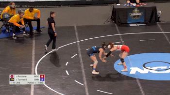 117 lb Semifinal, Riley Rayome, North Central vs Karissa Turnwall, Emmanuel