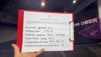 Rockstar Cheer Pittsburgh - Indigo Girls [Level 3.2 L3.2 Junior - PREP] Varsity All Star Virtual Competition Series: Event VI