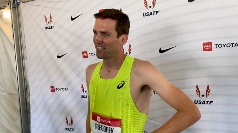 Johnny Gregorek Is One Of Only Three Men In The 1500m Final With Standard
