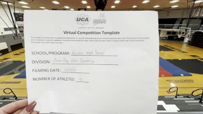 Austin High School [Game Day Medium Varsity - Non-Tumble] 2021 UCA December Virtual Regional