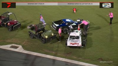 Drivers Swap Cars After First-Lap Wreck At Bowman Gray Stadium