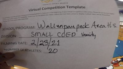 Wallenpaupack High School [Small VA Coed] 2021 UCA February Virtual Challenge