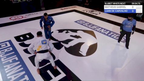 Matheus Gabriel Scores 50-50 Armbar at BJJ Bet