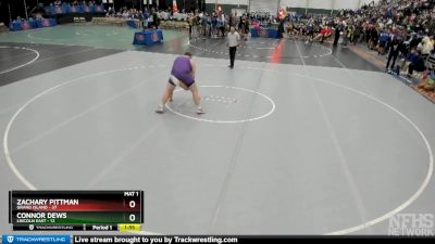 Zachary Pittman&nbsp;over&nbsp;Connor Dews