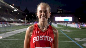 Vera Sjoberg After 5000 Win at Penn Relays!