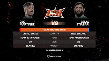 Geo Martinez vs Belal Etiabiri | CJI 2