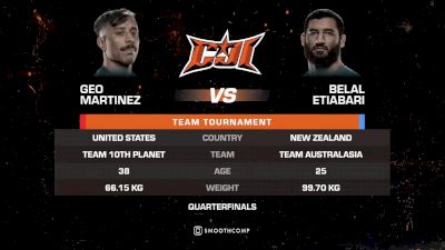 Geo Martinez vs Belal Etiabiri | CJI 2