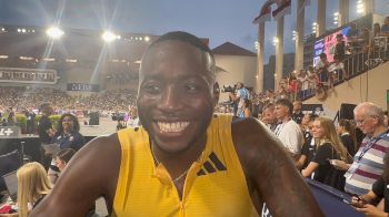 Grant Holloway On HIs 13.01 Win In Men's 110m Hurdles At Diamond League Monaco