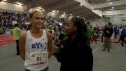 Jane Hedengren Post-Race Interview: BU Opener 5k NCAA Record
