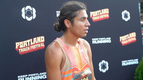 Luis Grijalva Runs First Race in 11 Months at Portland Track Festival