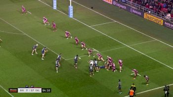 Matias Moroni with a Long Try vs Sale Sharks