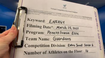 Pennsylvania Elite Cheerleading - Guardians [L6 Senior - Xsmall] 2021 Beast of The East Virtual Championship