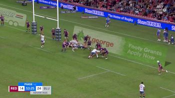 Finlay Christie with a Try vs Queensland Reds