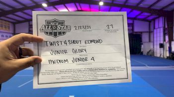 Twist & Shout - Edmond - Junior Glory [L4 Junior - Medium - A] 2021 NCA All-Star Virtual National Championship