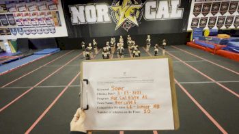 Nor Cal Elite All Stars - Hercules [L2 Junior - Non-Building] 2021 The Regional Summit Virtual Championships