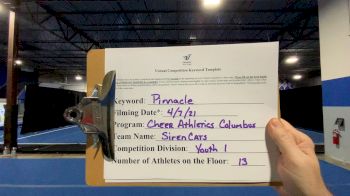 Cheer Athletics - Columbus - SirenCats [L1 Youth] 2021 The Regional Summit Virtual Championships