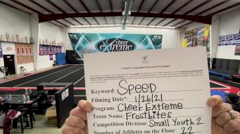 Cheer Extreme - Kernersville - Frostbites [L2 Youth - Small] 2021 Varsity All Star Winter Virtual Competition Series: Event I