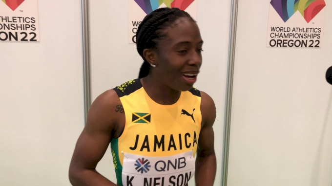 Jamaica's Kemba Nelson Predicts 100m Final Jamaican Sweep